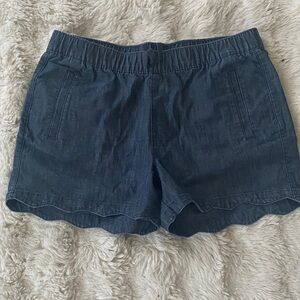 Magellan Outdoors Dark Blue High Waist Shorts